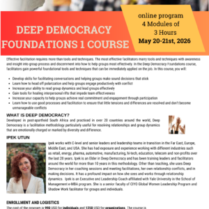 Deep Democracy Foundations 1 - May 2026